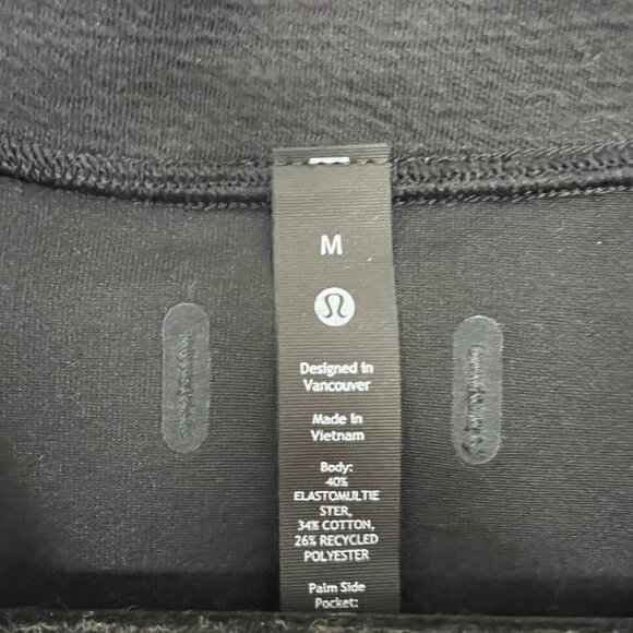 Lululemon Sleeveless Half Zip Pullover Jordan Clarkson Black Vest Men's Medium - Picture 6 of 10